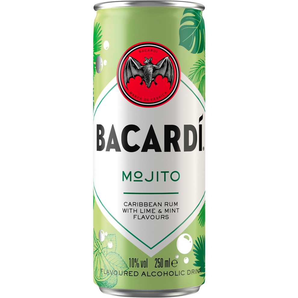 Bacardi Moji.10% 12x0,25l DPG