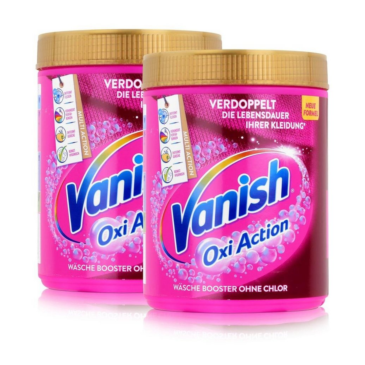 Vanish Oxi Action Wäsche Booster Pulver 550g
