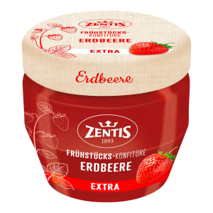 Zentis Frühstücks-Konfitüre Extra Erdbeere 230g