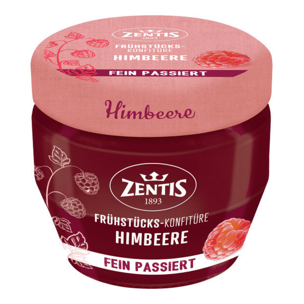 Zentis Frühstücks-Konfitüre fein passiert Himbeere 230g