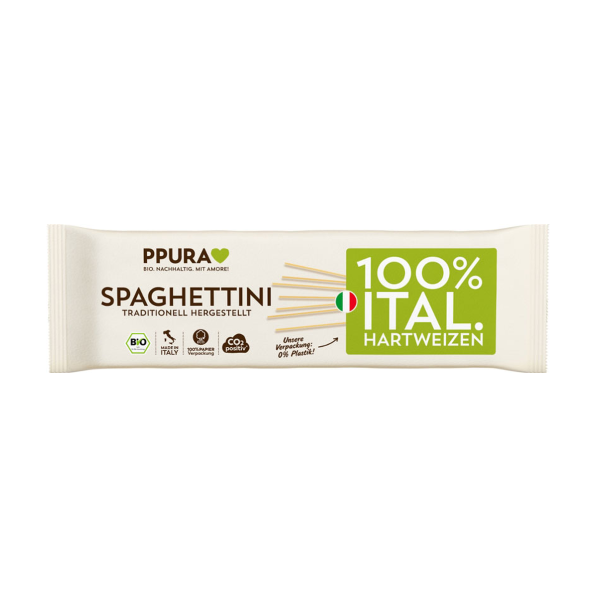 Bio Ppura Spaghettini 500g