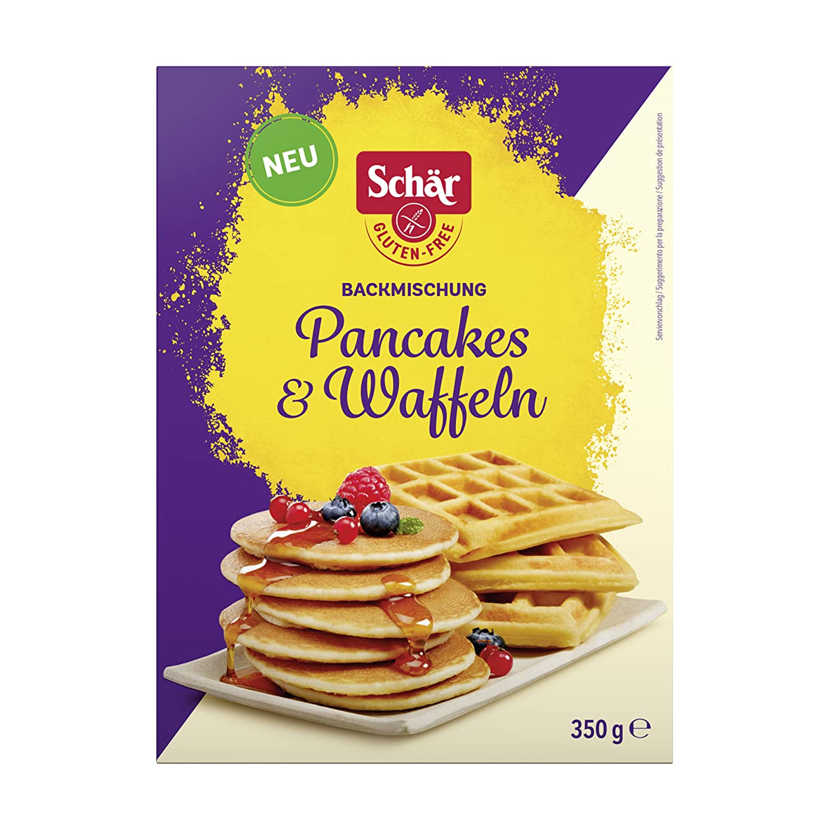 Schär Backmischung Pancakes&Waffeln glutenfrei 350g