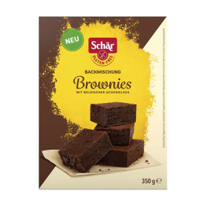 Schär Брауни смесь для выпечки без глютена 350g