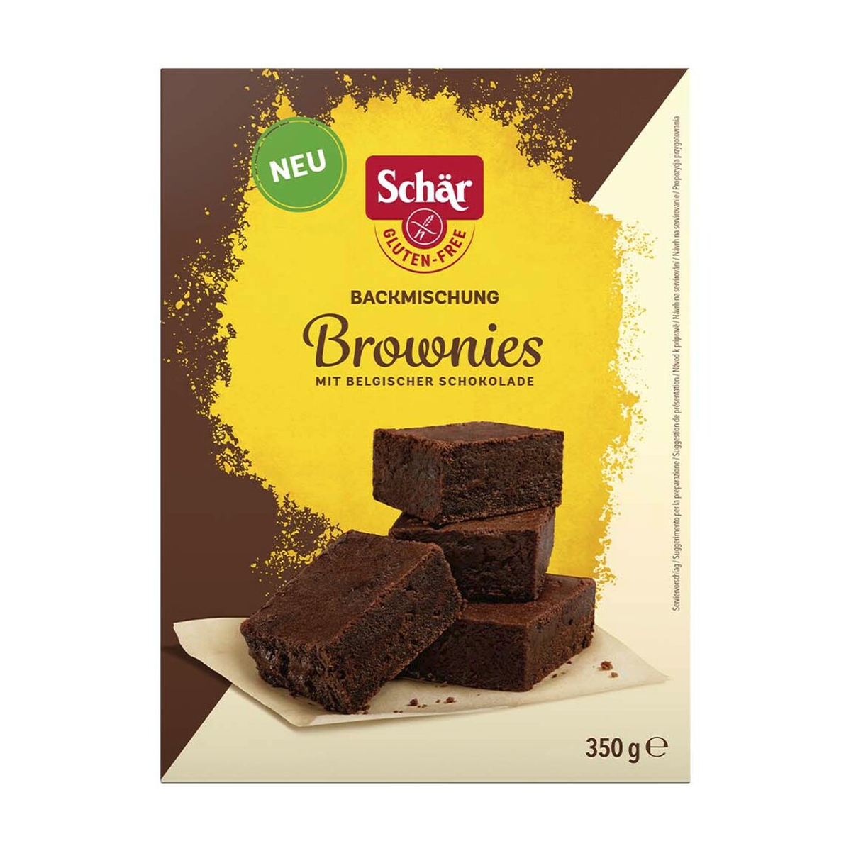 Schär Брауни смесь для выпечки без глютена 350g