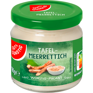 GUT&GÜNSTIG Tafelmeerrettich 190g