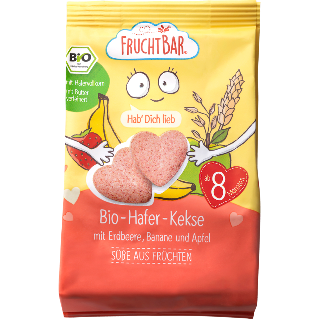 Bio Fruchtbar Hafer-Kekse 100g