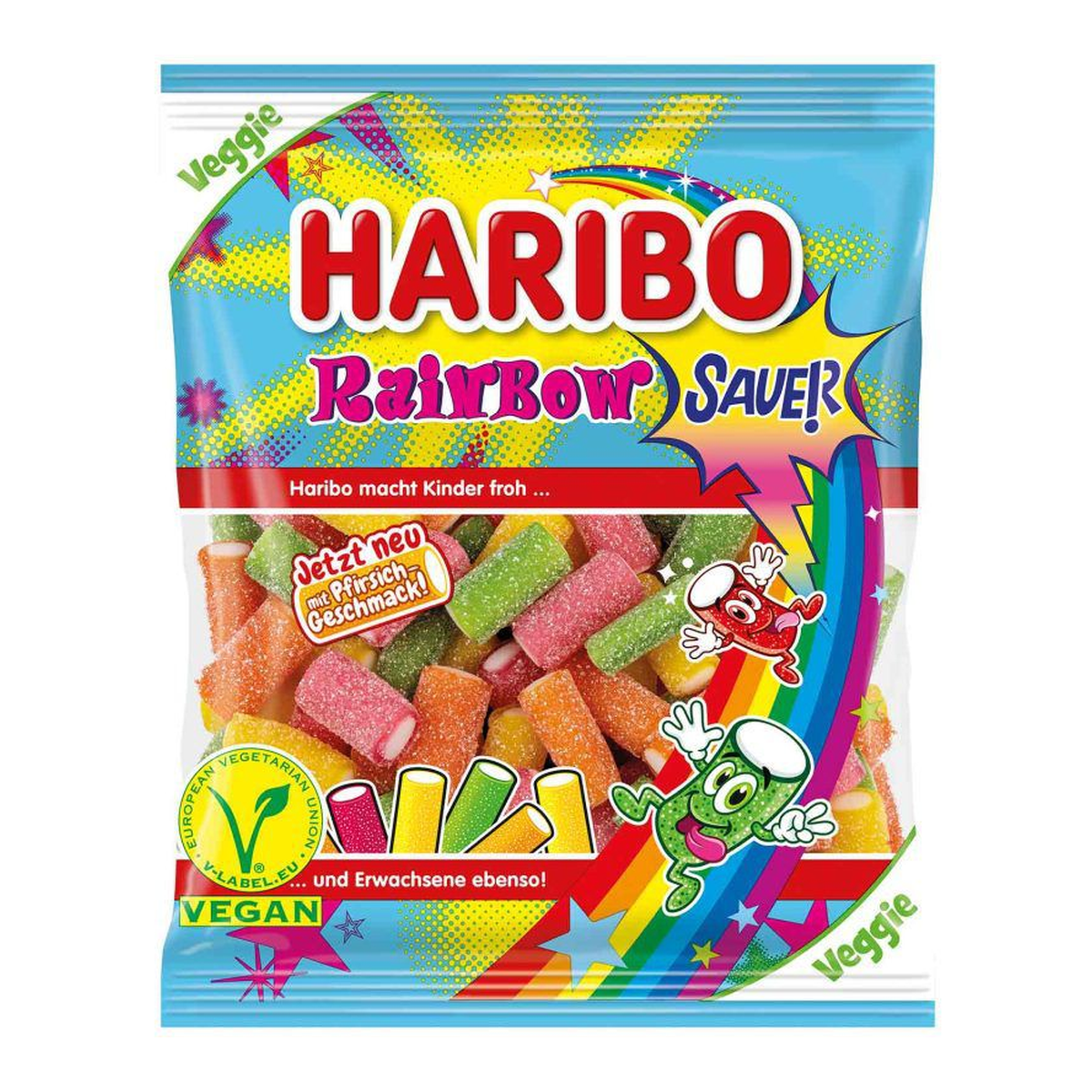 Haribo Rainbow Fizz 160g