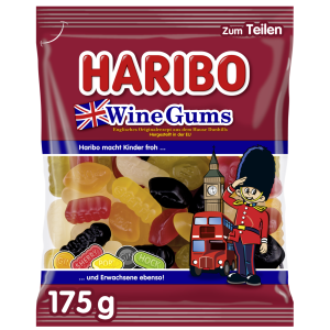 Haribo Wine Gums 175g