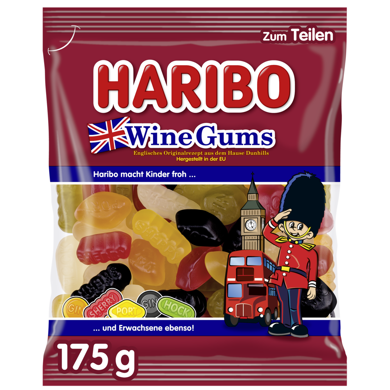 Haribo Wine Gums 175g