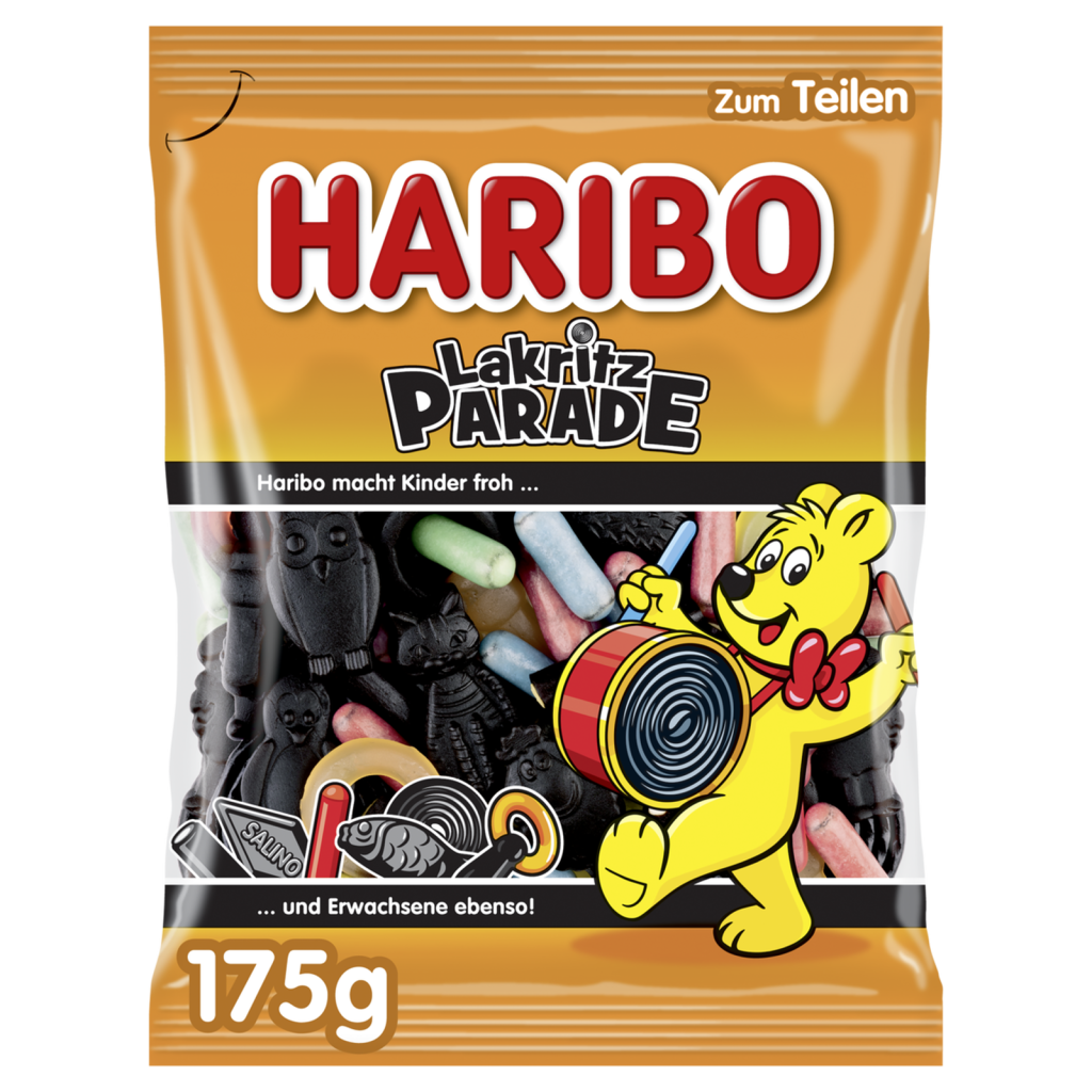 Haribo Lakritz Parade 175g
