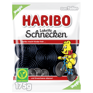 Haribo Lakritz Schnecken 175g