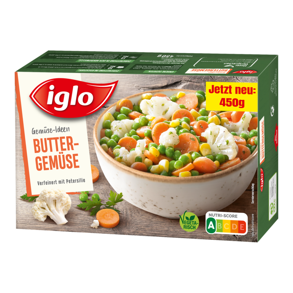 Iglo Gemüse Ideen Buttergemüse 450g