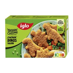 Iglo Chicken Dinos vegan 250g