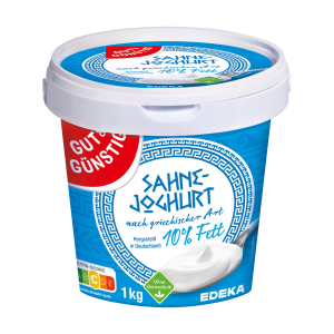 GUT&GÜNSTIG Sahnejoghurt nach griechischer Art 10% 1kg VLOG