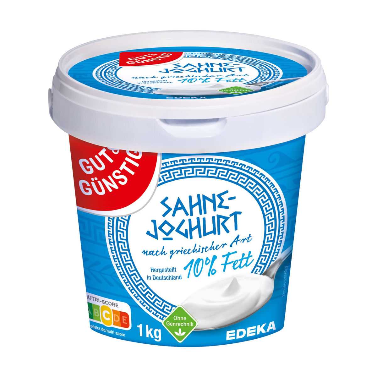 GUT&GÜNSTIG Sahnejoghurt nach griechischer Art 10% 1kg VLOG
