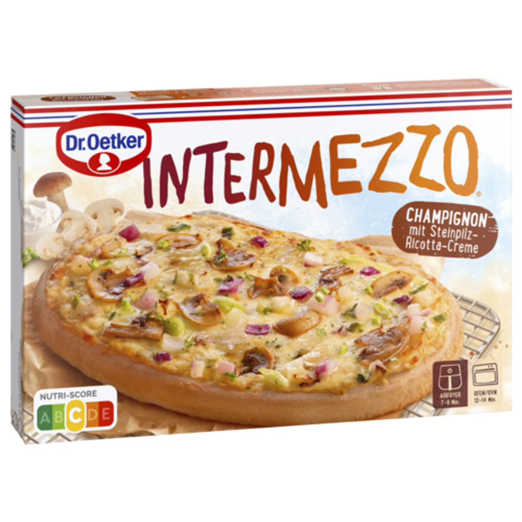 Dr.Oetker Intermezzo Champignon Steinpilz-Ricotta 185g