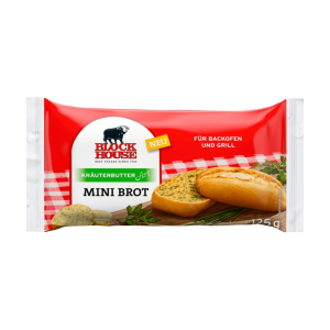 Block House Mini Brot Kräuterbutter Art 125g