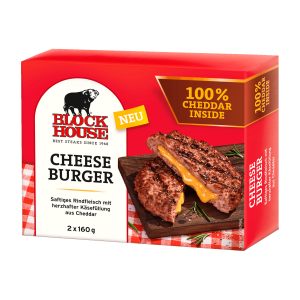 Block House Cheese Burger 2x160g
