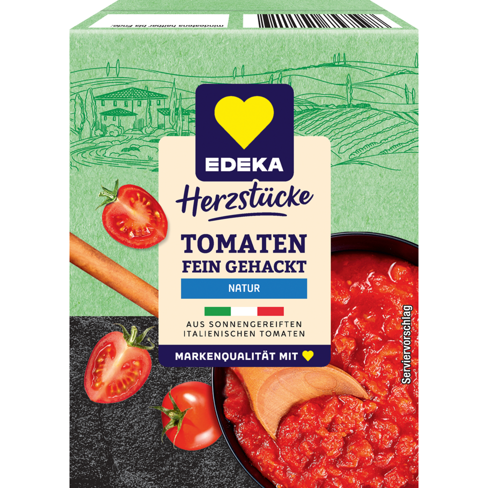 EDEKA Herzstücke томаты тонкий рубленый 390g