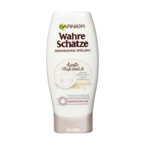 Garnier Wahre Schätze Spülung seidige Reiscreme mit sanfte Hafermilch für empfindliches Haar 200ml