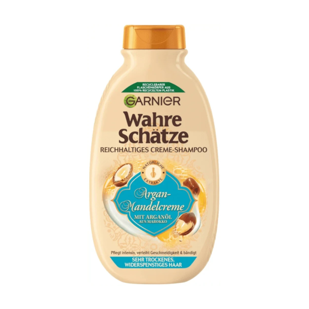 Garnier Wahre Schätze Shampoo Argan+Mandelcreme für sehr trockenes und widerspenstiges Haar 250ml