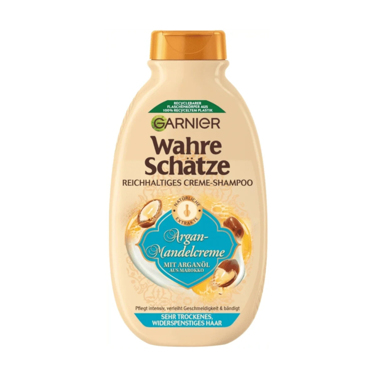 Garnier Wahre Schätze Shampoo Argan+Mandelcreme für sehr trockenes und widerspenstiges Haar 250ml