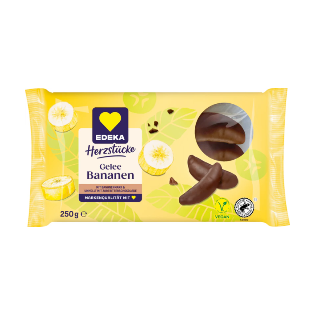 EDEKA Herzstücke Geleebananen 250g