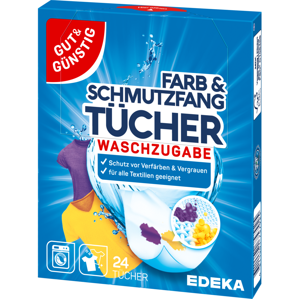 GUT&GÜNSTIG Farb-&Schmutzfangtücher 24ST
