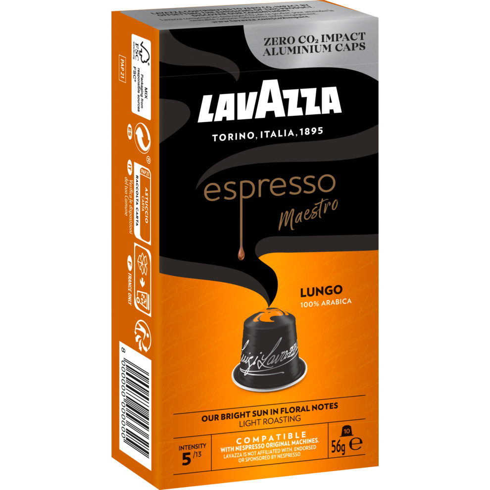 Lavazza Эспрессо лунго 10ST 56g