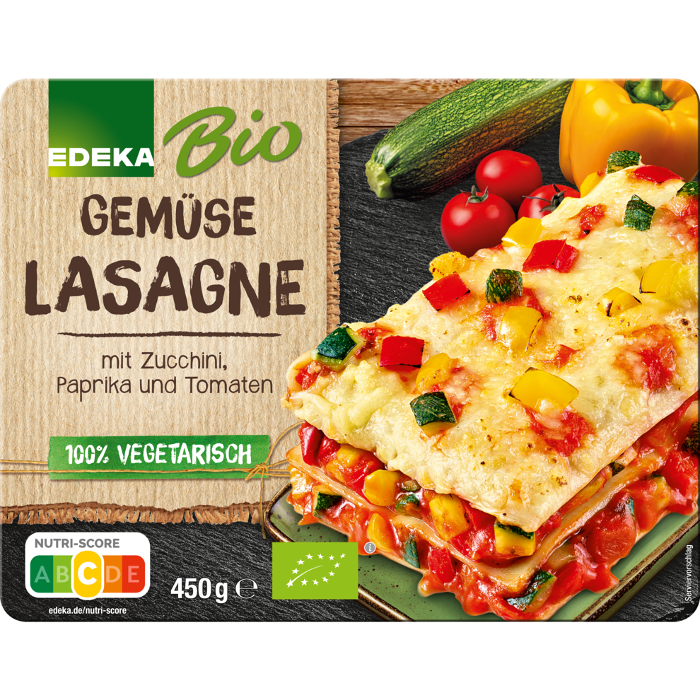 Bio EDEKA Gemüselasagne 450g