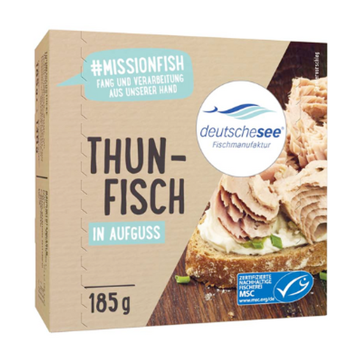 MSC Deutsche See Thunfisch in Aufguss 185g