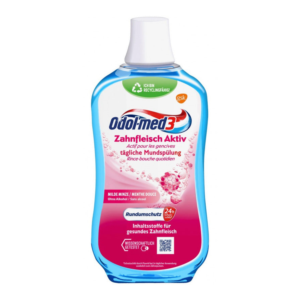 Odol-med3 Zahnfleisch Aktiv Mundspülung 500ml