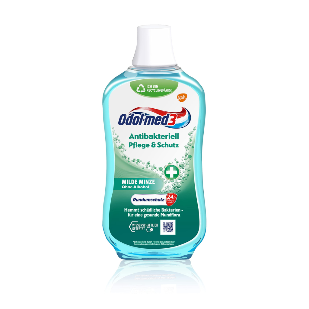 Odol-med3 Antibakteriell Mundspülung 500ml