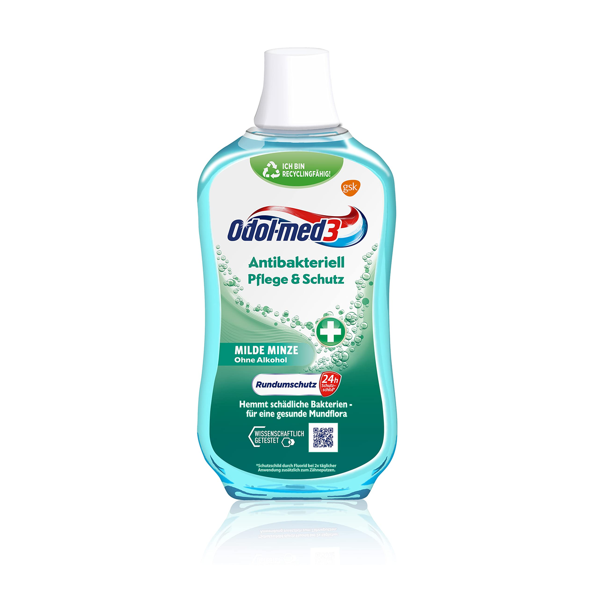 Odol-med3 Antibakteriell Mundspülung 500ml
