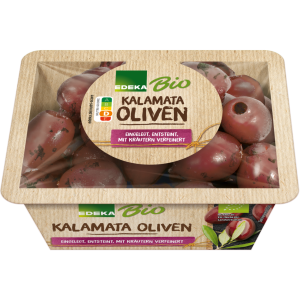 Bio EDEKA Kalamata Oliven mariniert 150g