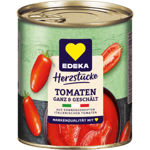 EDEKA Herzstücke Tomaten ganz und geschält in Tomatensaft 800g
