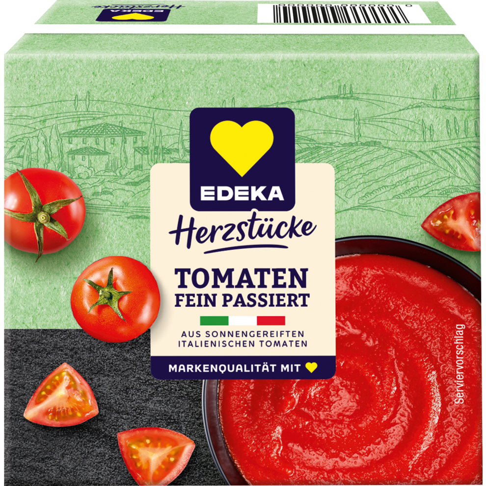 EDEKA Herzstücke томаты тонкий протёртый 500g