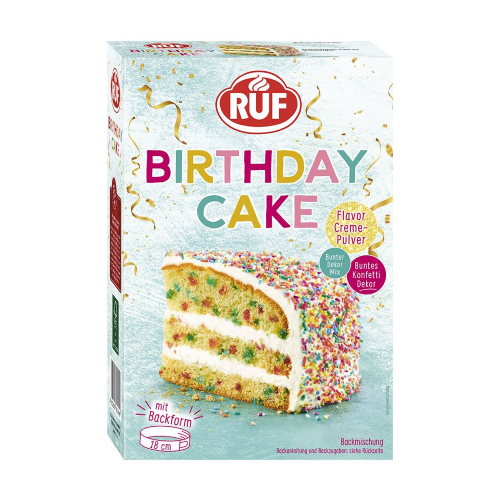 RUF Birthday Cake 425g