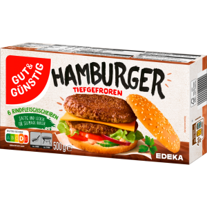 GUT&GÜNSTIG Hamburger 500g