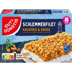 MSC GUT&GÜNSTIG Schlemmerfilet knusprig kross 400g