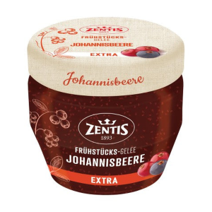 Zentis Frühstücks-Konfitüre Extra Johannisbeer-Gelee 230g