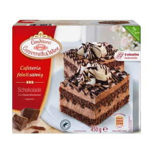 Coppenrath&Wiese Cafeteria fein&sahnig Schokoladen Blechkuchen 450g