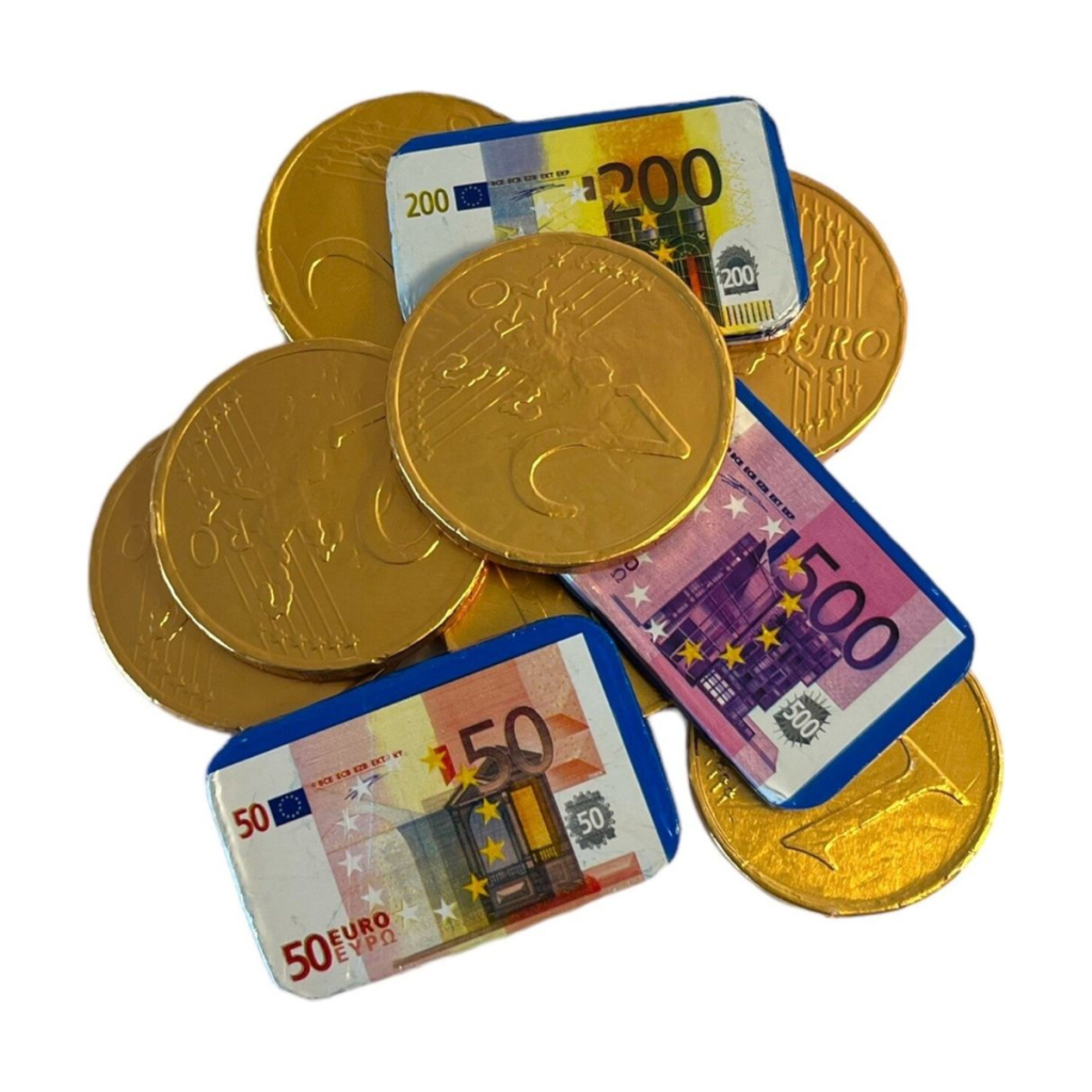 Wal-Cor Euro-Schokogeld+Banknoten 100g