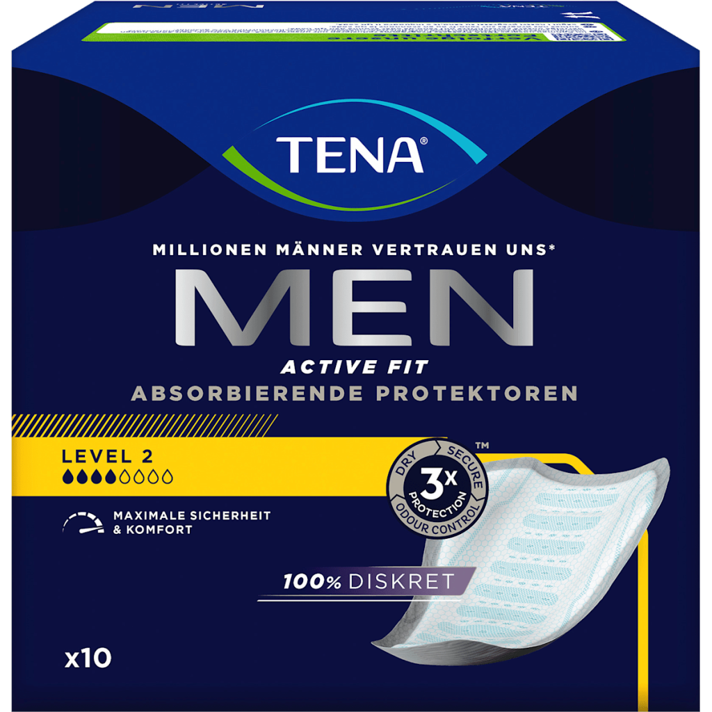 Tena Men Einlagen Active Fit Level 2 10ST