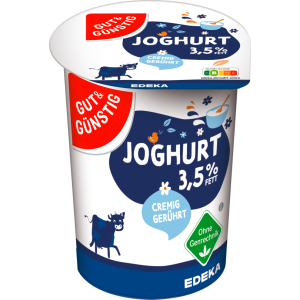 GUT&GÜNSTIG Naturjoghurt 3,5% 500g VLOG