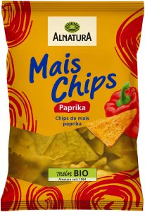 Bio Alnatura Mais Chips Paprika 125g
