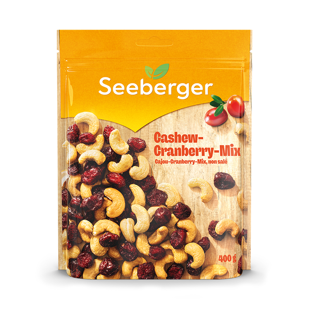 Seeberger Cashew-Cranberry-Mix 400g