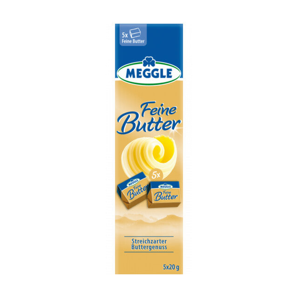 Meggle Нежный сливочное масло батончик 5x20g