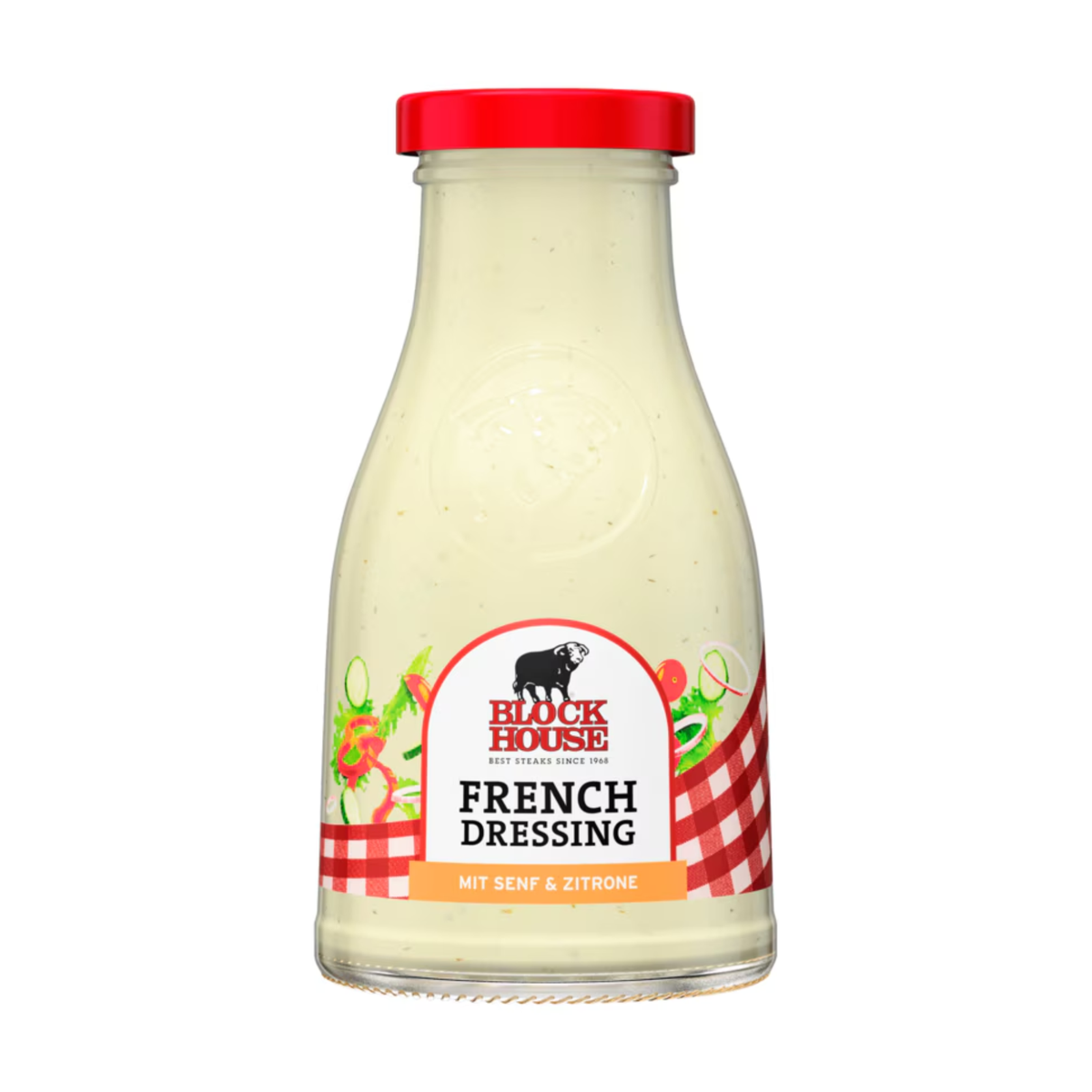 Block House French Dressing mit Senf und Zitrone 240ml