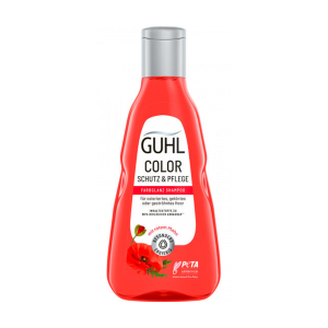 Guhl Farbglanz Shampoo Color Schutz&Pflege für coloriertes,getöntes oder gesträhntes Haar 250ml